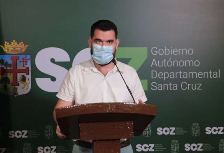 Efraín Suárez, secretario de Justicia, informó sobre la reunión/Foto Gobernación 