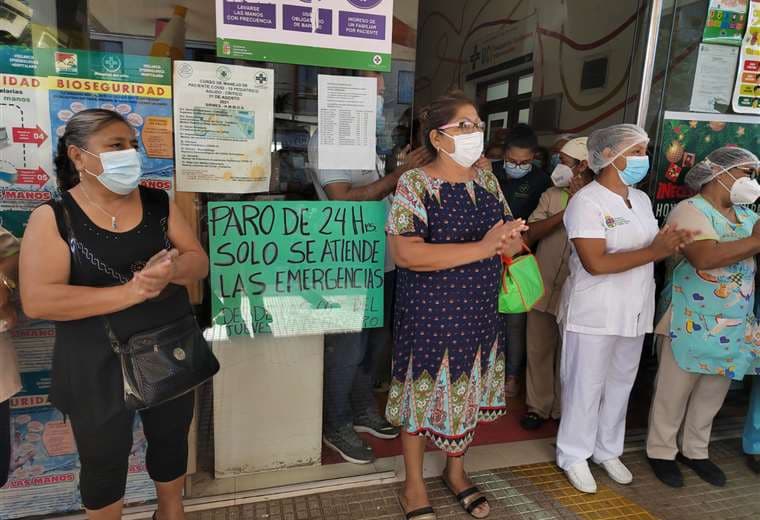 Paro en el Hospital de Niños por falta de condiciones para trabajar/Foto: J.C. Torrejón