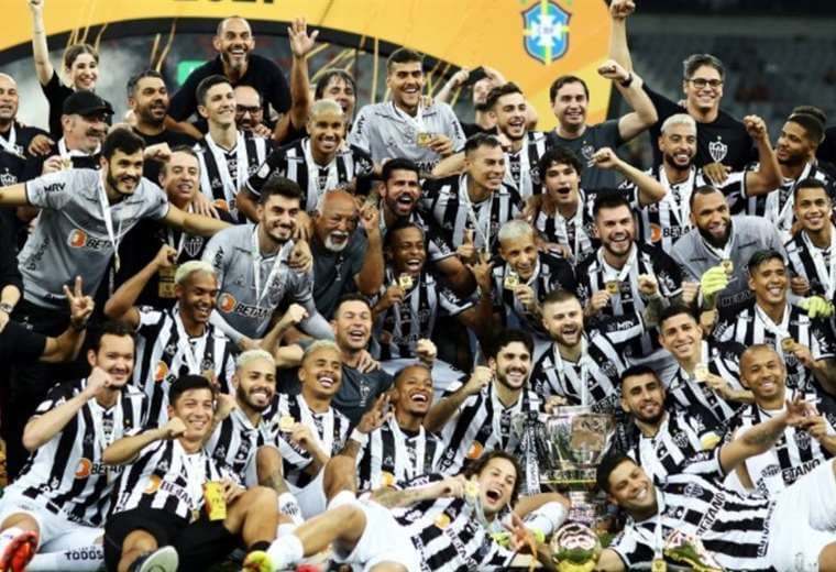 Atlético Mineiro celebró una nueva conquista. Foto: Internet