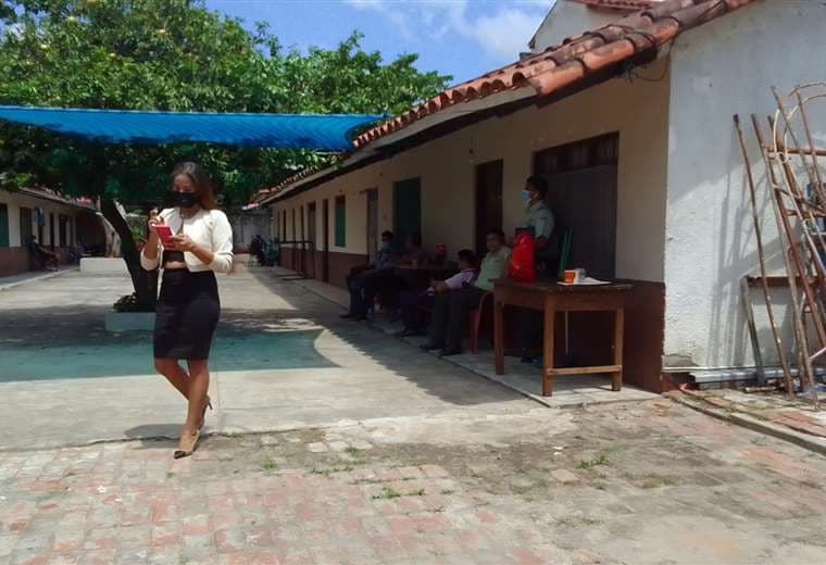 La comisión llegó hasta el domicilio donde vivía Diana Foto: Alejandra Quintela