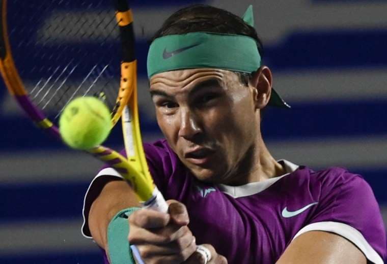 Rafael Nadal mostró autoridad en su juego. Foto: AFP