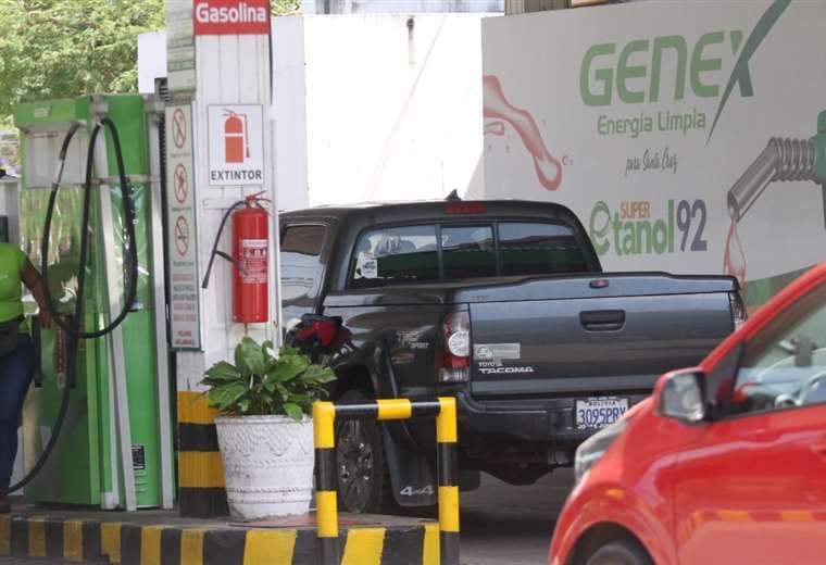 El precio de la gasolina es subsidiado en Bolivia/Foto: Jorge Ibáñez