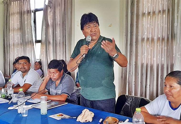 Evo Morales en el aniversario de Lauca Ñ