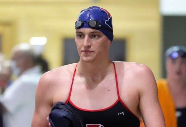 La nadadora transgénero Lia Thomas es el centro de una gran polémica. Foto: Internet