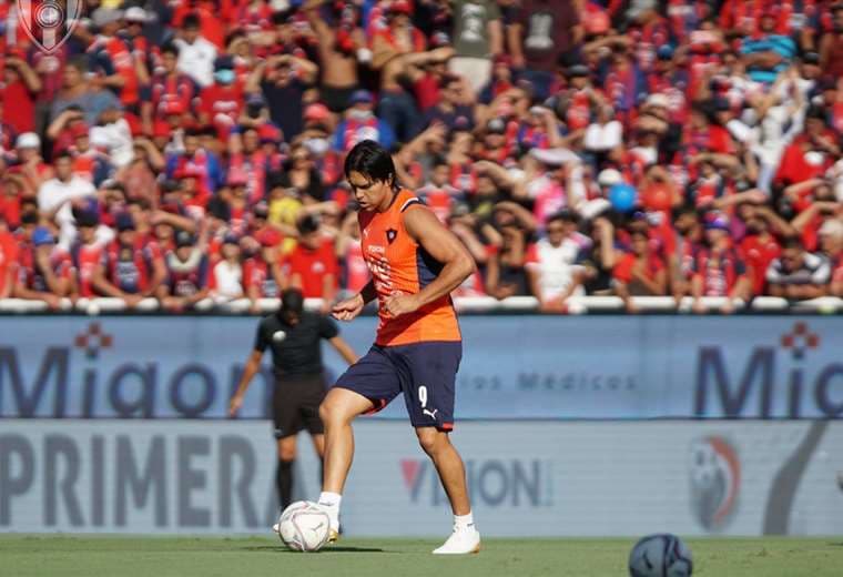 Martins fue titular este domingo en Cerro Porteño. Foto: Cerro Porteño