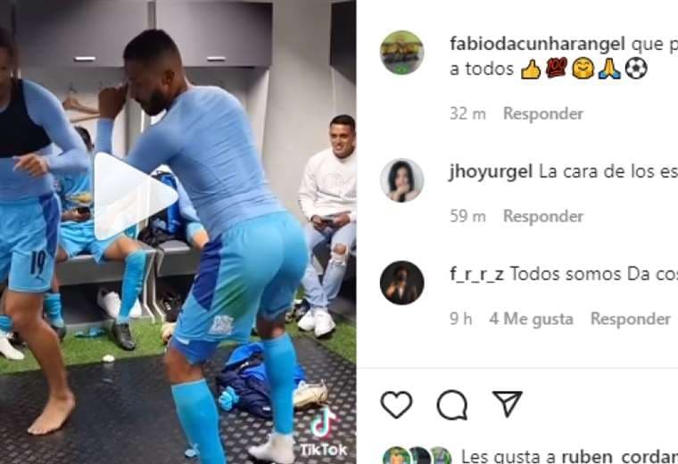 Captura de pantalla del video publicado por Bolívar en Instagram