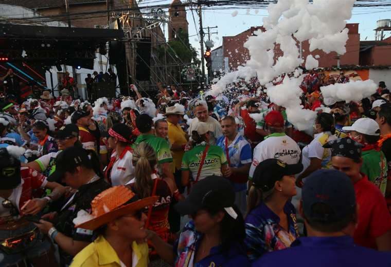 Durante Carnaval no siempre se respetaron las medidas de bioseguridad/Foto: Jorge Gutiérre