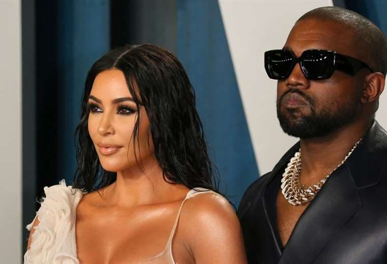 Kim Kardashian y Kanye West en una imagen de archivo