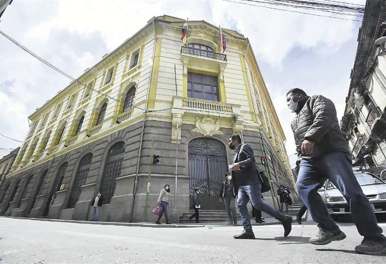 Edificio de la Cancillería de Bolivia en La Paz | Foto: APG Noticias.