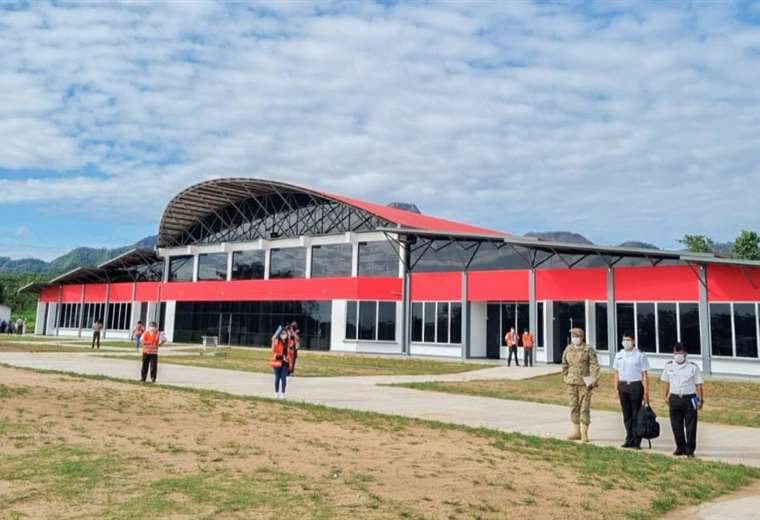 Obras de mejoramiento del aeropuerto de Rurrenabaque
