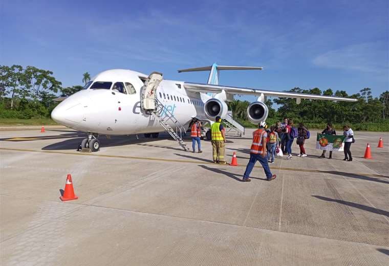 Aeropuerto de Rurrenabaque Foto: Naabol
