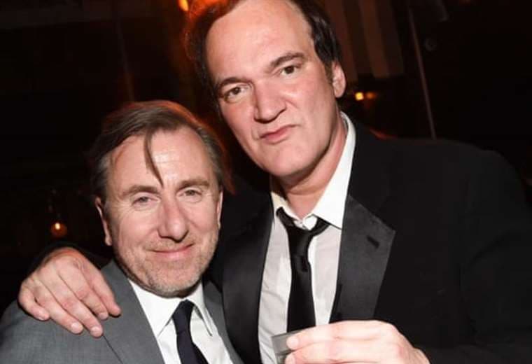Tim Roth y Quentin Tarantino