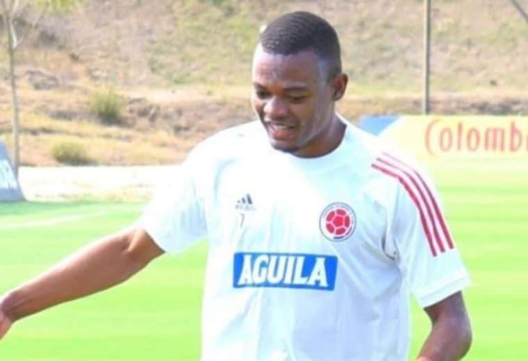 Harold Preciado delantero de la selección colombiana. Foto: Internet