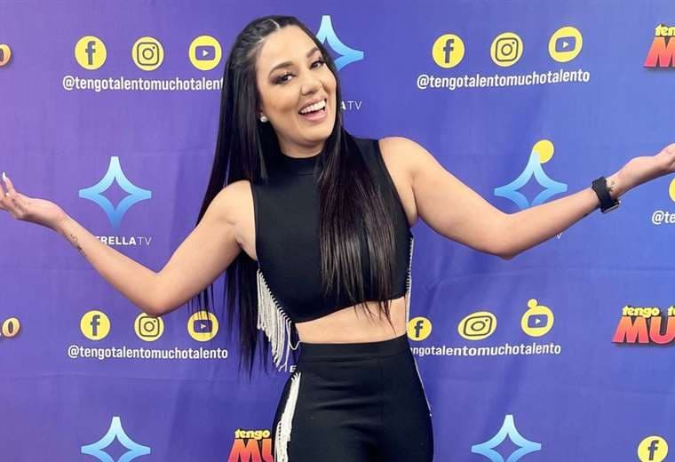 Camila Soruco busca su espacio en el concurso de canto 