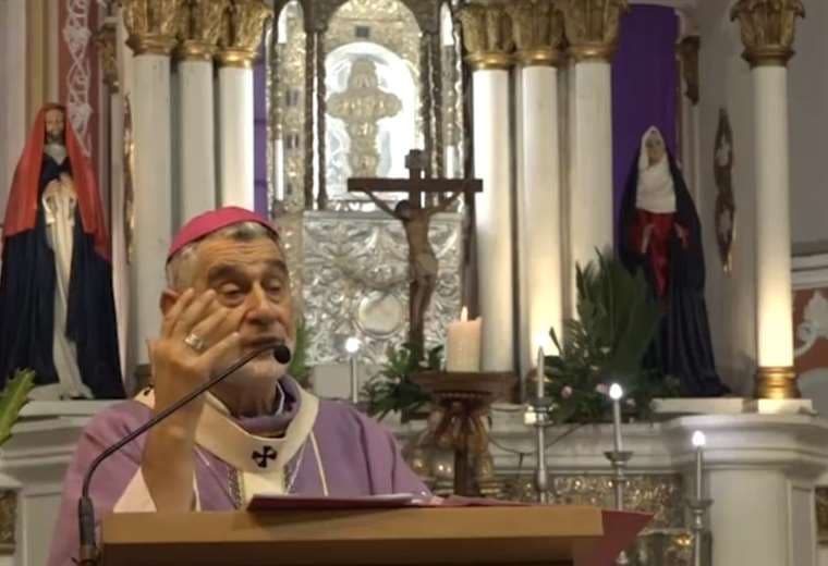 Monseñor Sergio Gualberti, en la homilía dominical de Cuaresma