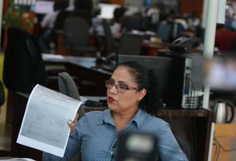 La directora de Asuntos Jurídico pidió investigar a Perovic/Foto Jorge Gutiérrez 