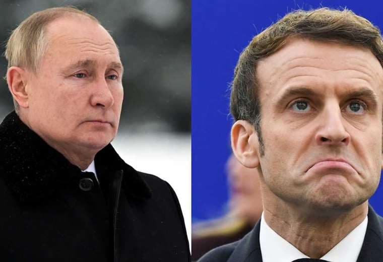 Putin y Macron