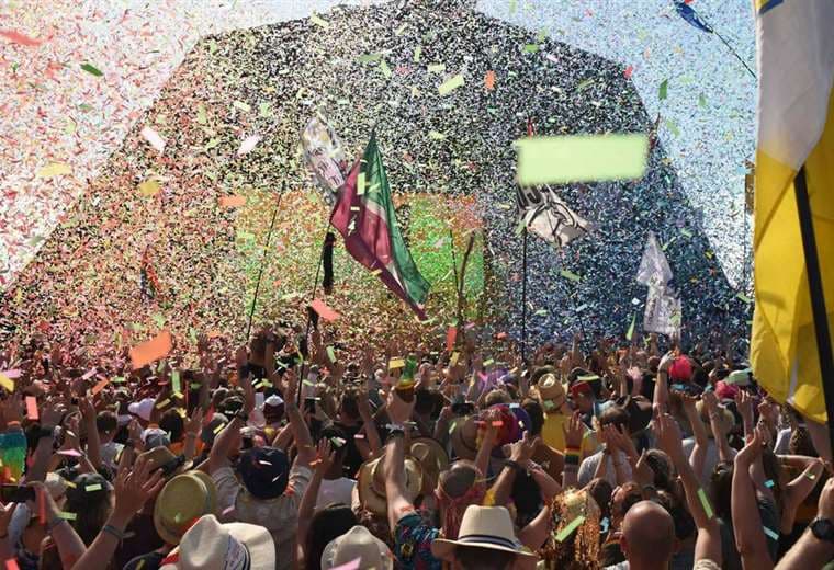 Imagen de archivo del festival de música de Glastonbury | AFP