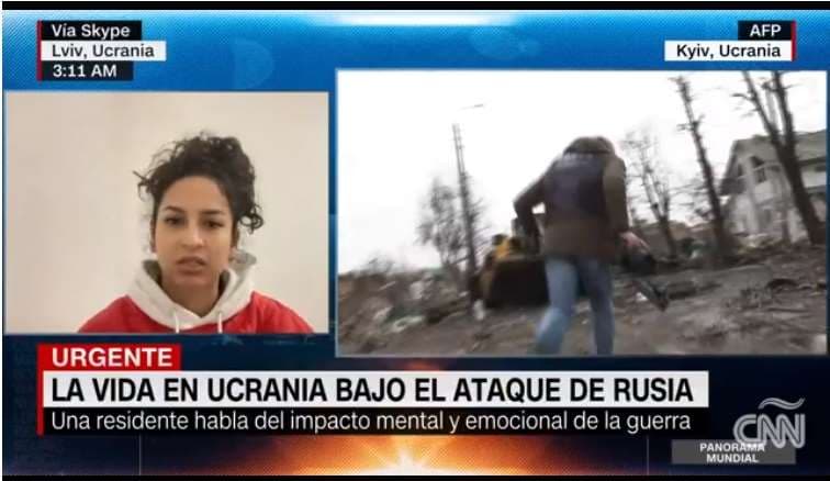 Boliviana en Kiev (Ucrania) lleva una semana en un sótano y empieza a tener ataques de pánico