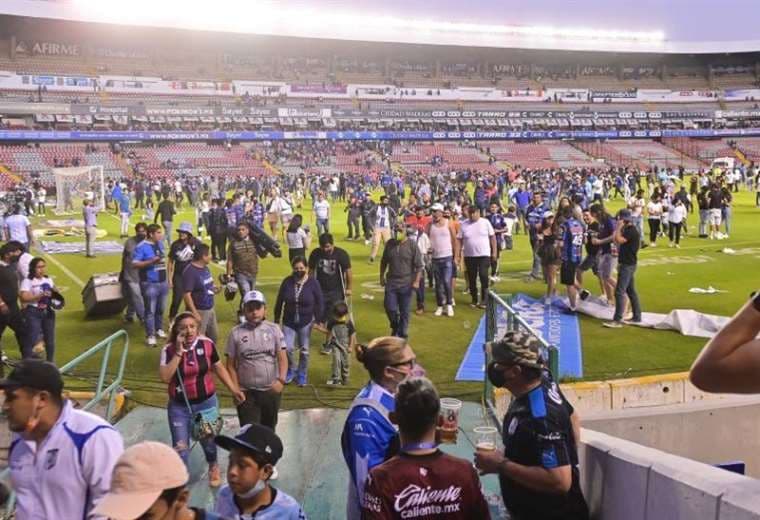 El estadio de Querétaro está suspendido provisionalmente. Foto: Internet