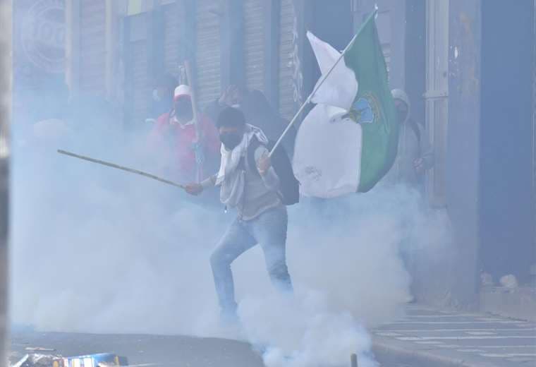 Protesta de maestros en La Paz I APG Noticias.