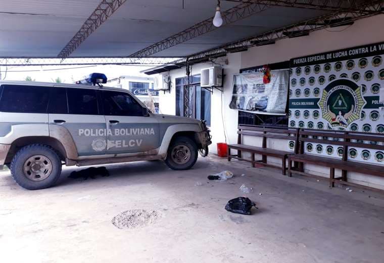 Estación policial en Yapacaní / Foto: Soledad Prado