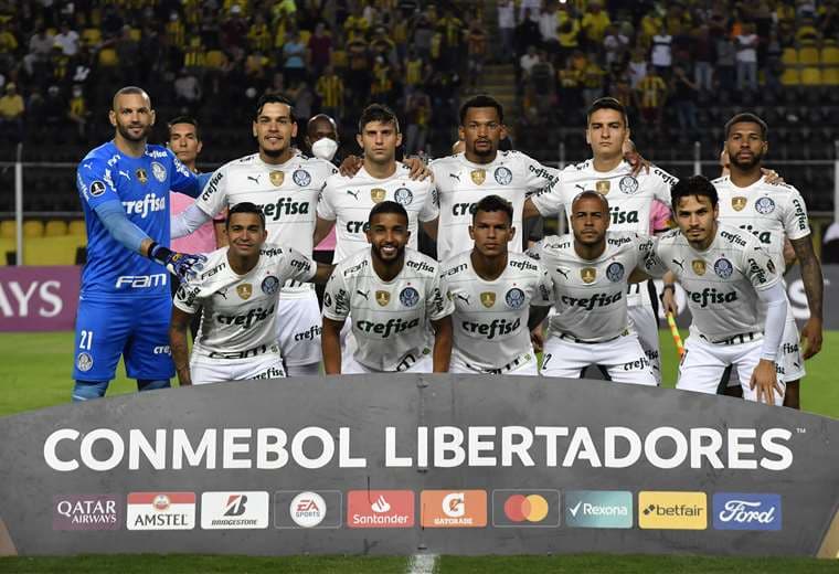Palmeiras, vigente campeón de la Copa Libertadores. Foto. AFP