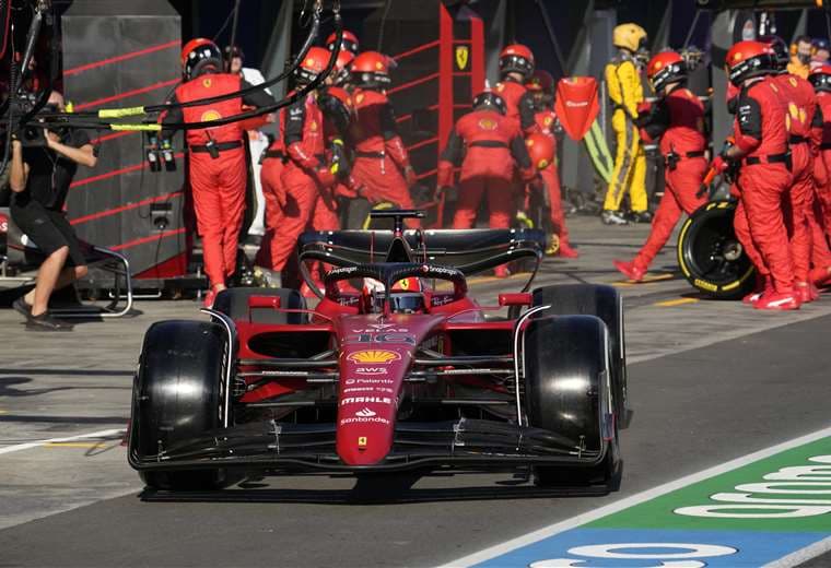 Leclerc fue el mejor del GP de Australia. Foto: AFP