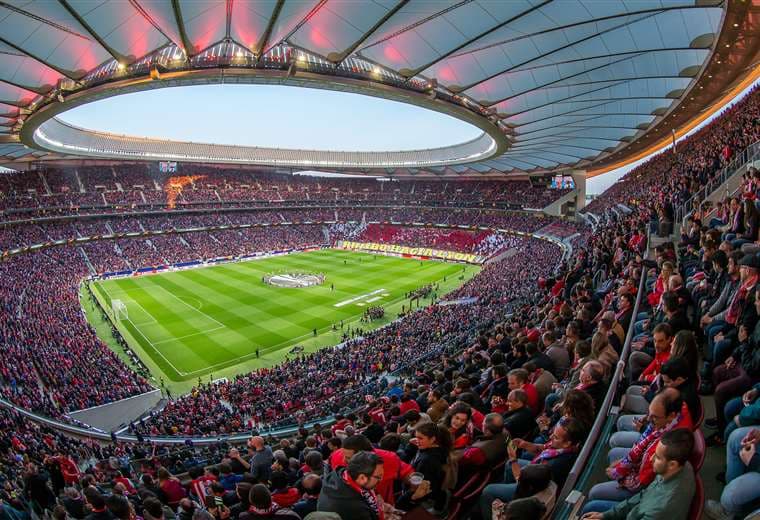 El Atlético de Madrid puede hacer uso de su estadio ante el City. Foto: Internet