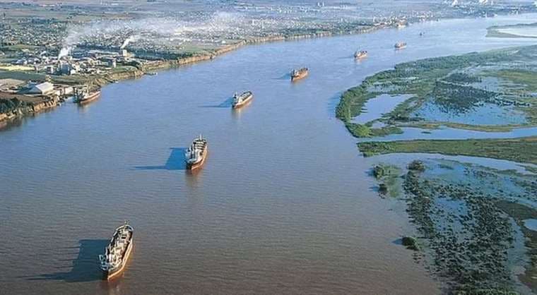 La hidrovía es una alternativa soberana para exportar/Foto: BBC Mundo