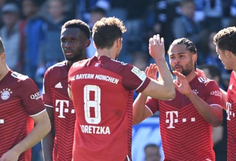 El Bayern de Múnich acaricia un nuevo título en Alemania. Foto: AFP