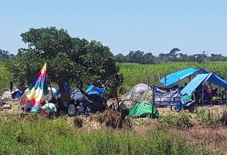 Hace meses Santa Cruz vive una disputa por tierras/Foto: EL DEBER