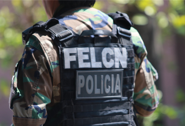 Agentes de la Fuerza Especial de Lucha Contra el Narcotráfico. Foto. Ricardo Montero