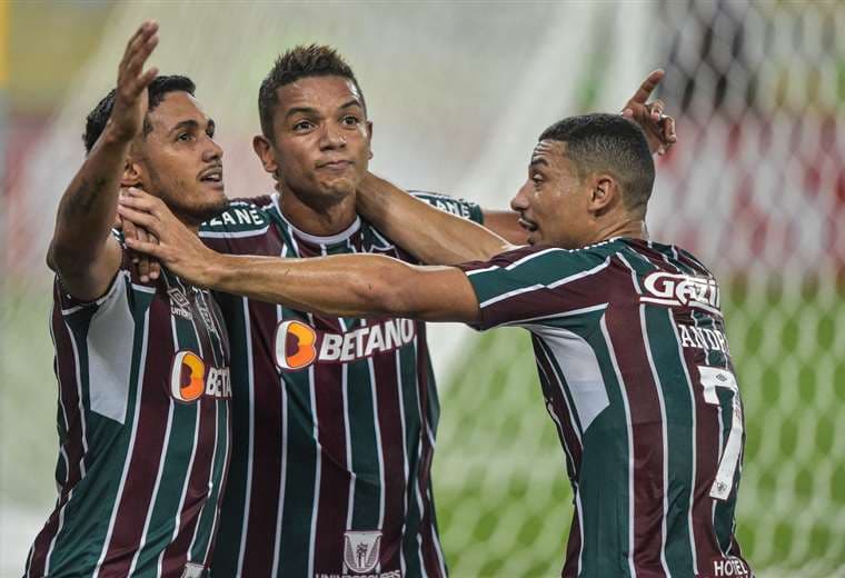 Fluminense goleó este miércoles en la Copa Sudamericana. Foto: 