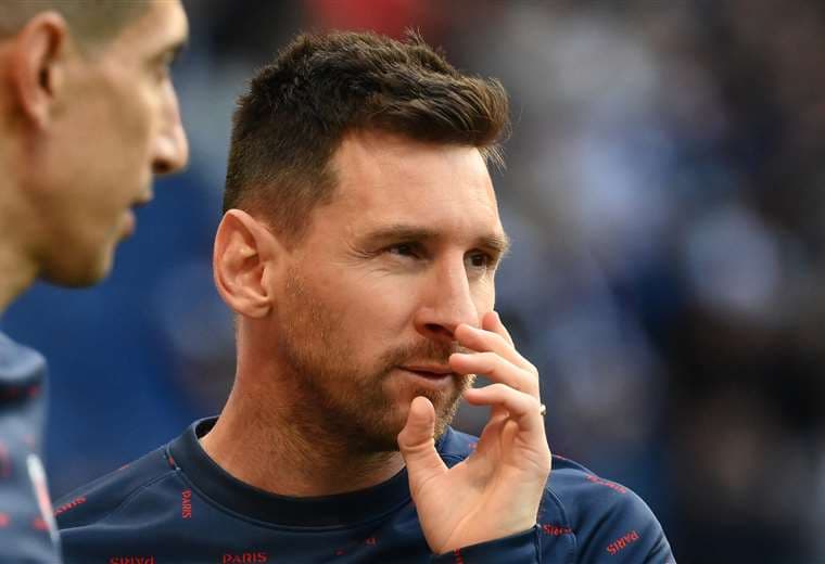 Lionel Messi, jugador del PSG y capitán de la selección argentina. Foto: AFP