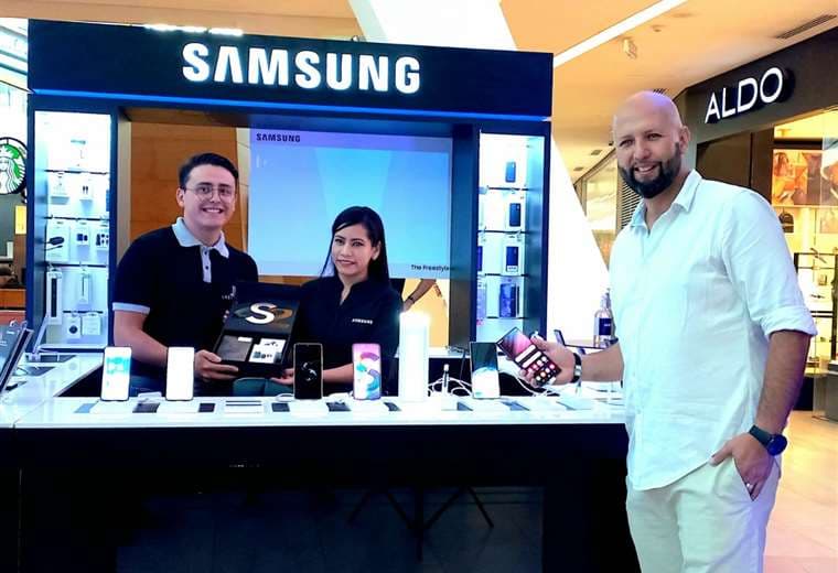 Los Kioskos Samsung ofrecen los últimos smartphones, entre otros productos de la marca  