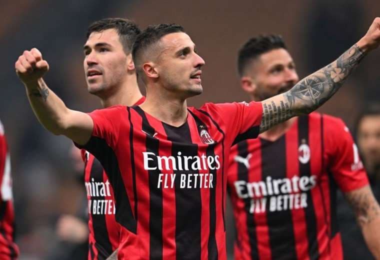 El Milan acaricia el título en el fútbol italiano. Foto: Internet