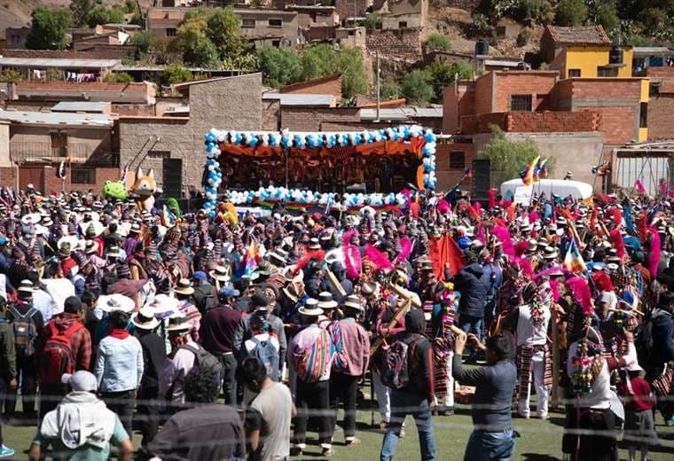 El acto en Potosí I Vicepresidencia.