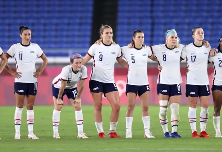 La selección femenina de EEUU ganará igual que la masculina. Foto: Internet