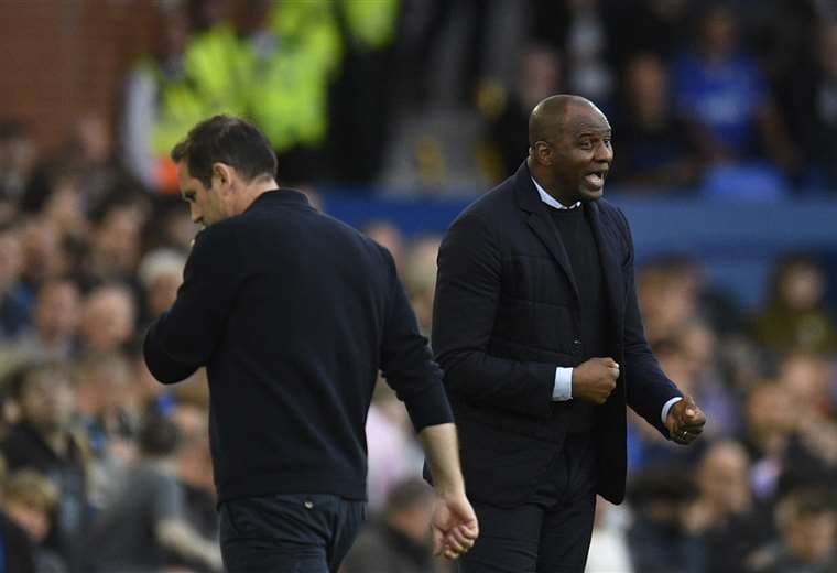 Patrick Vieira es el entrenador del Crystal Palace. Foto: AFP