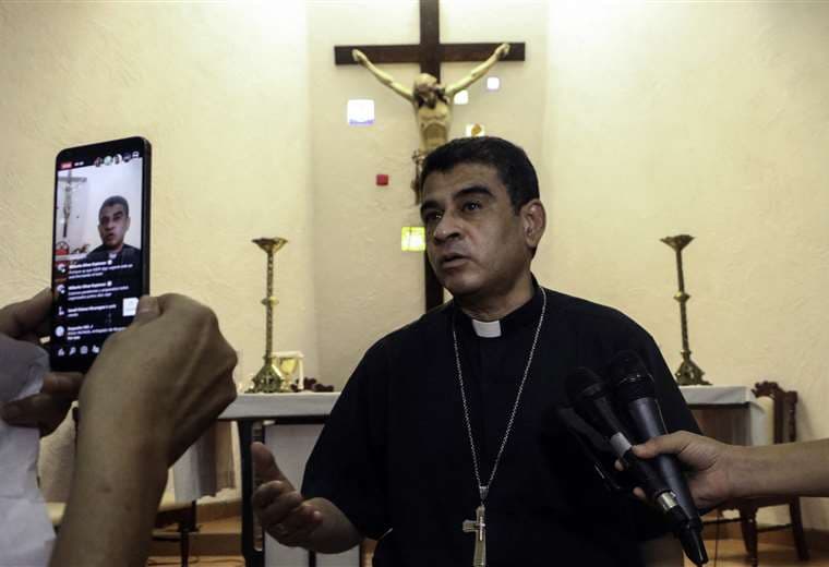 El obispo Rolando Alvarez (Foto: AFP)