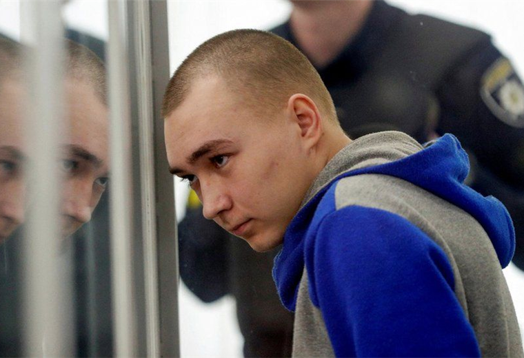 Vadim Shishimarin, el soldado ruso condenado en Ucrania. Foto. Internet 