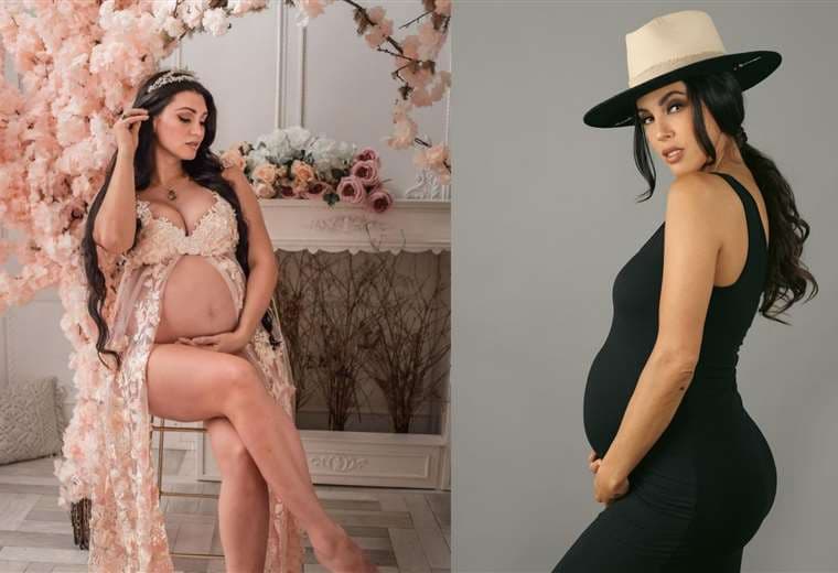 Pamela Justiniano y Susy Diab en su etapa de embarazadas. Foto: Instagram 