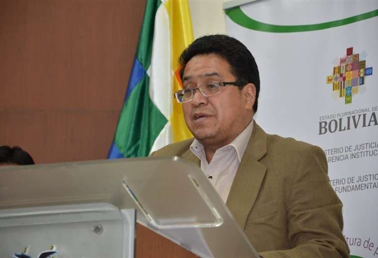César Siles viceministro de Justicia 