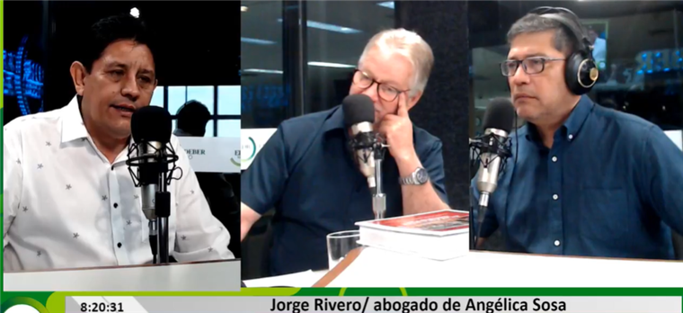 Jorge Rivera, Abogado de Angélica Sosa, habla en Influyentes