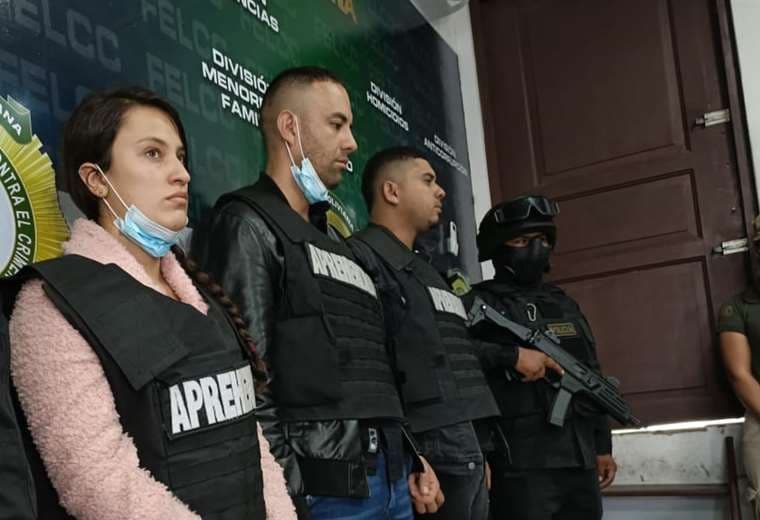 Policía aprehende a tres colombianos | Foto: Guider Arancibia