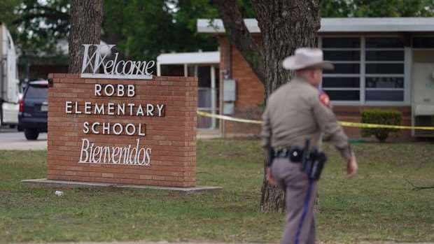 La escuela Robb Elementary School, donde se ha perpetrado el tiroteo - AFP 