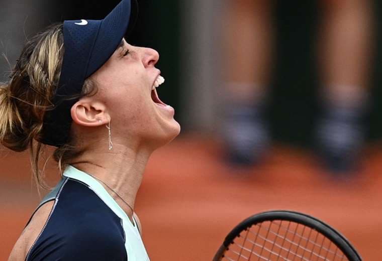 La bronca de la tenista española Paula Badosa Foto: AFP
