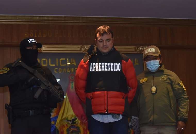 Julio Diego Peña fue detenido con un pasaporte falso/Foto APG