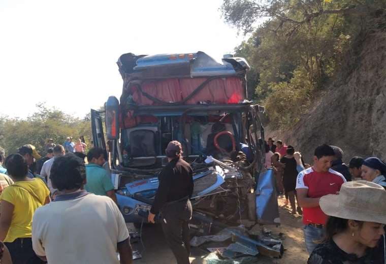 El accidente en la ruta a los valles dejó 15 heridos/Foto Juan Carlos Fernández